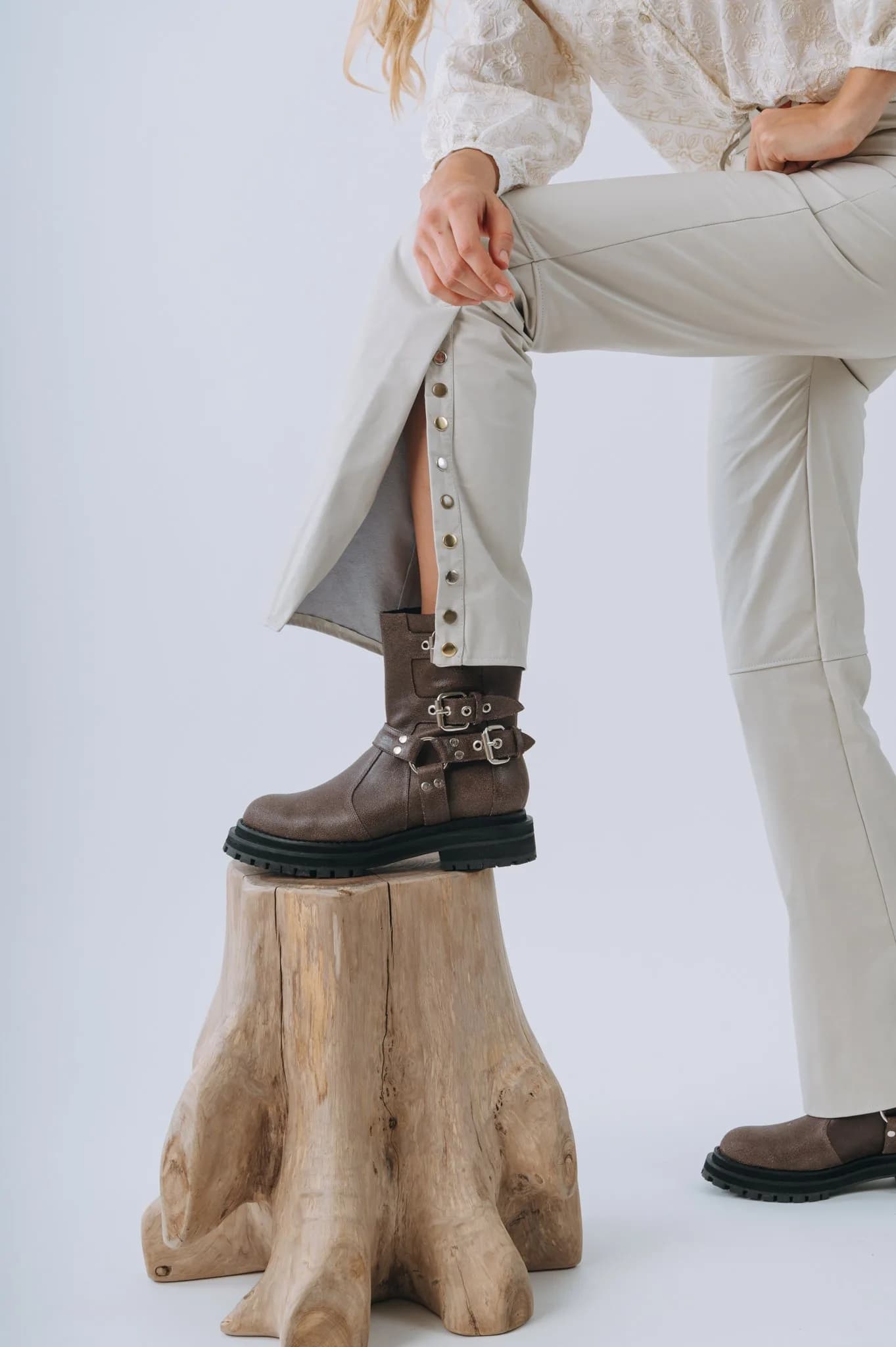 Botas Bowen — Botas de cuero Marrón · BONA