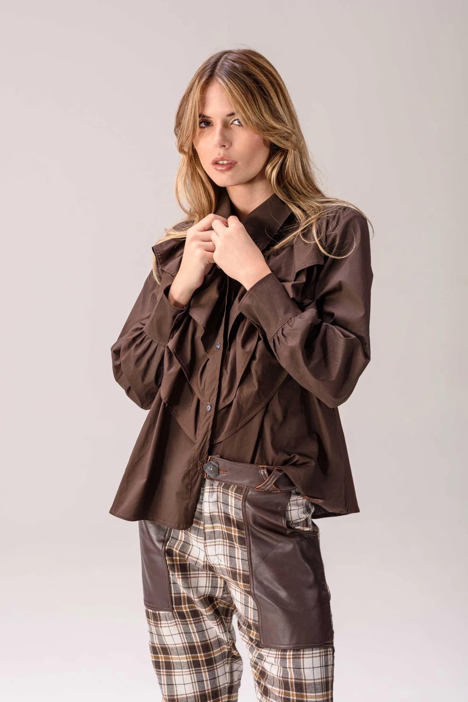 Camisa Bruma — Camisas y blusas Blanco · BONA