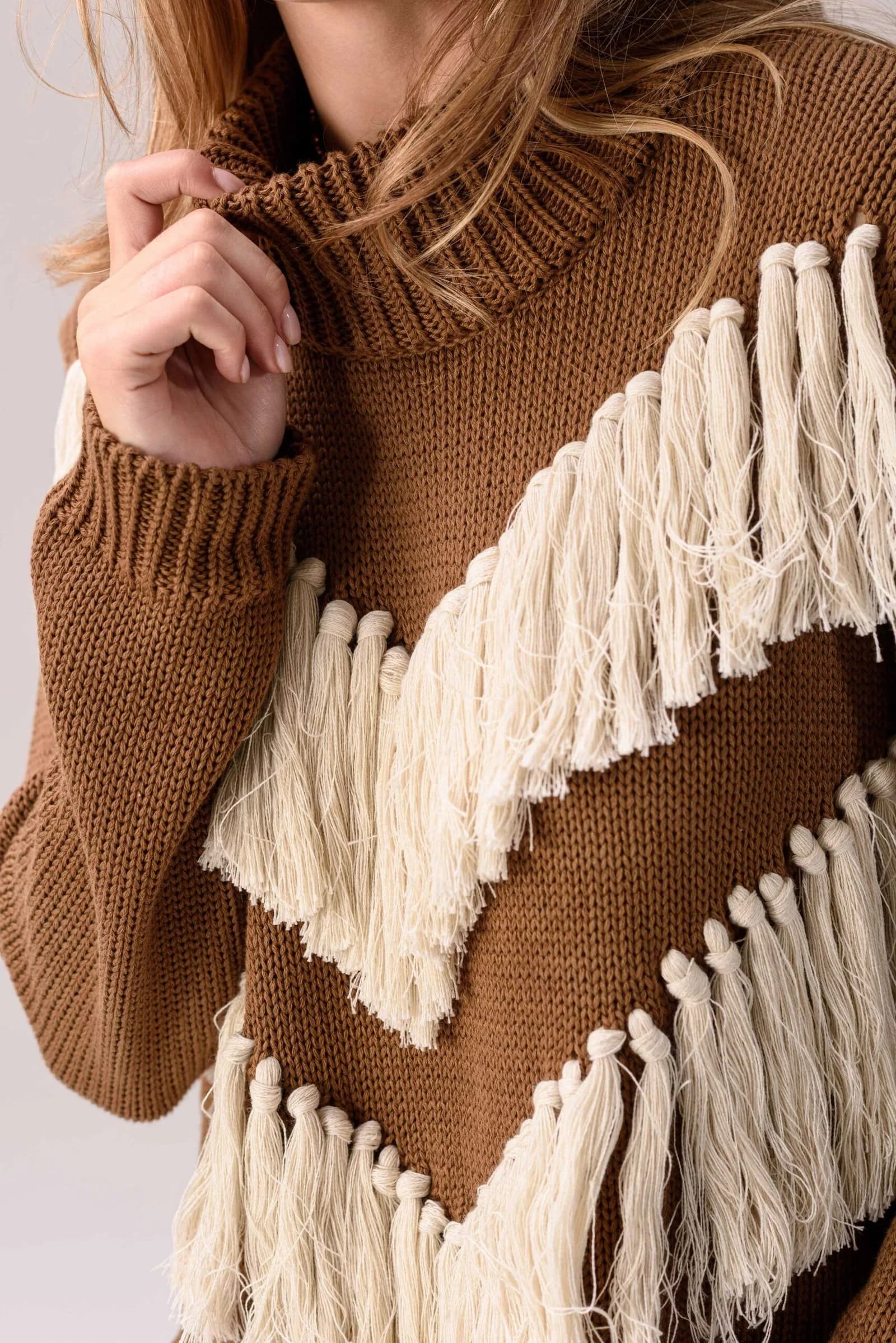 Sweater Origen — Tejidos Marrón · BONA