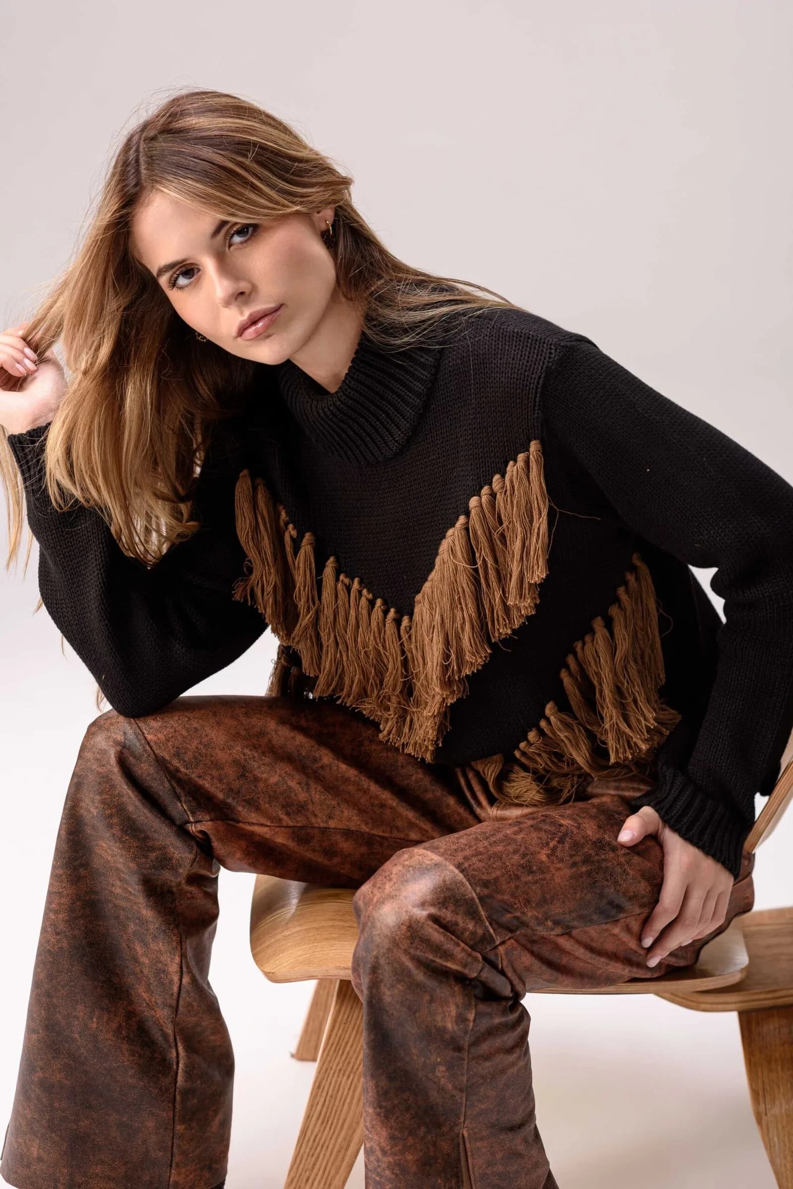 Sweater Origen — Tejidos Marrón · BONA