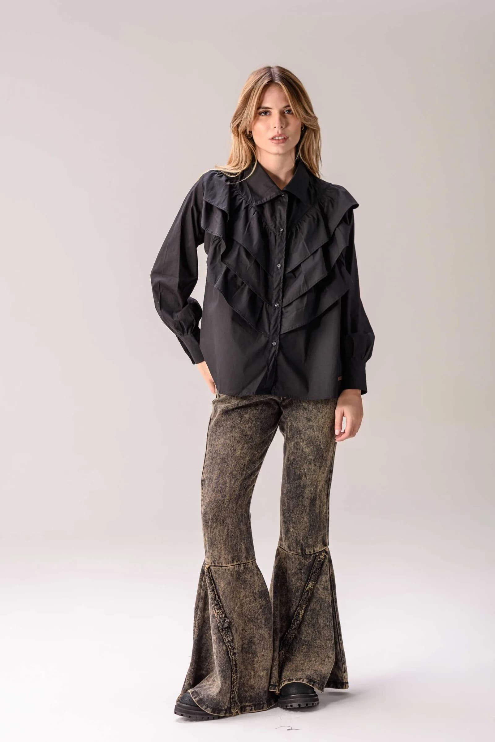 Camisa Bruma — Camisas y blusas Blanco · BONA