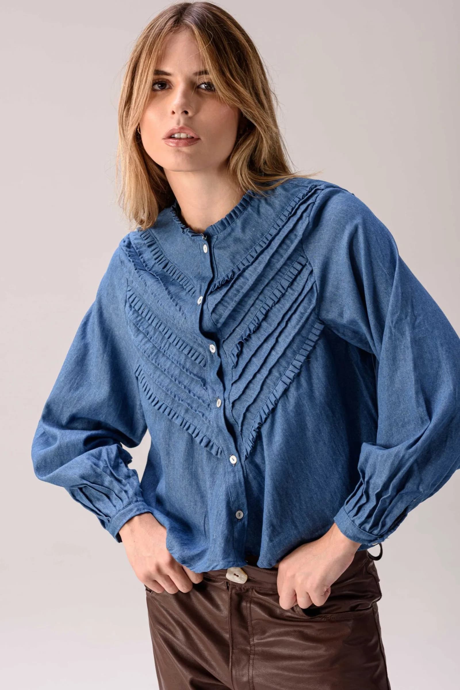 Camisa Marina