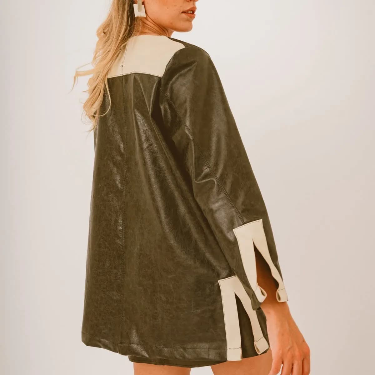 Essential Leather Blazer