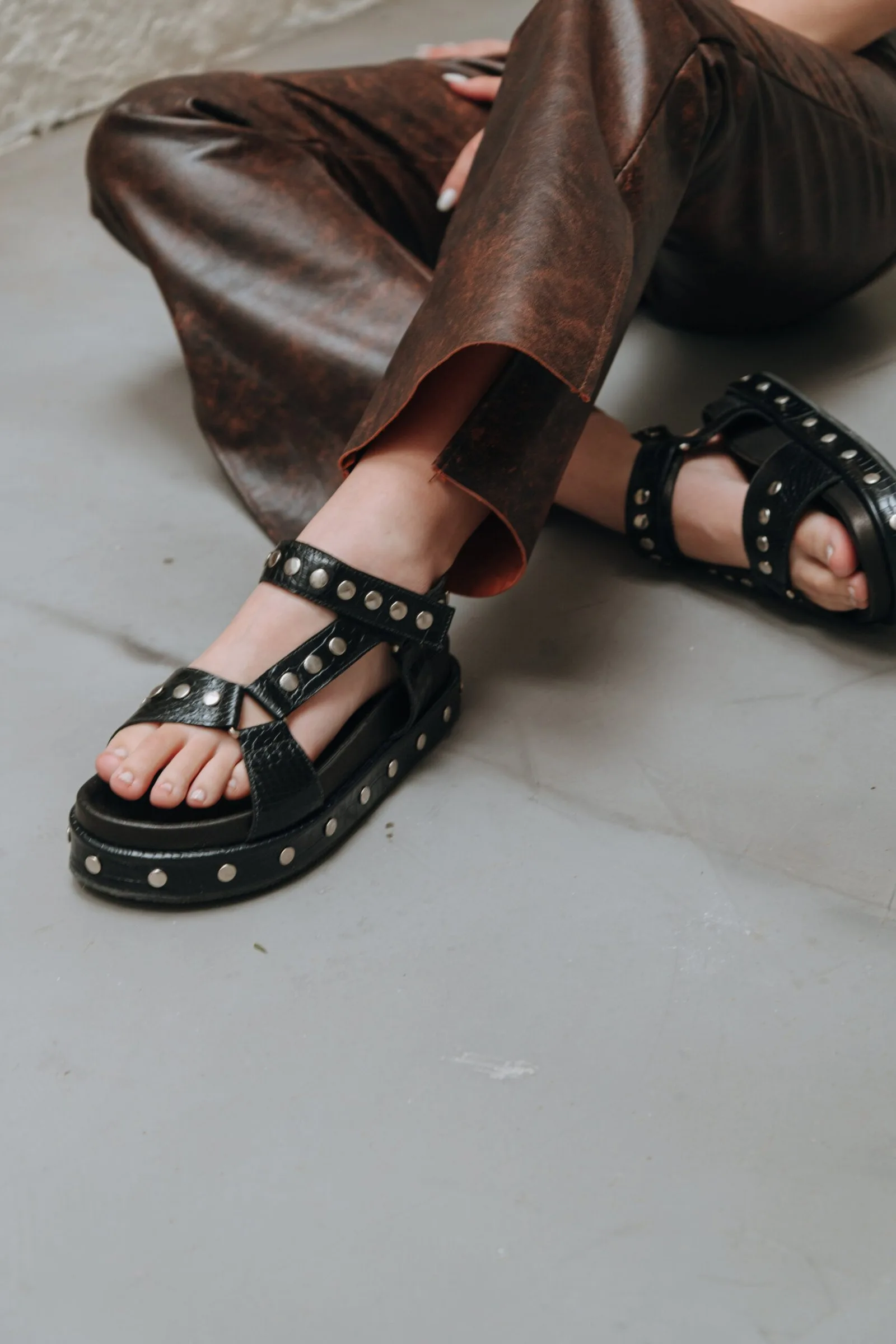 Sandalias Atlantis Negro