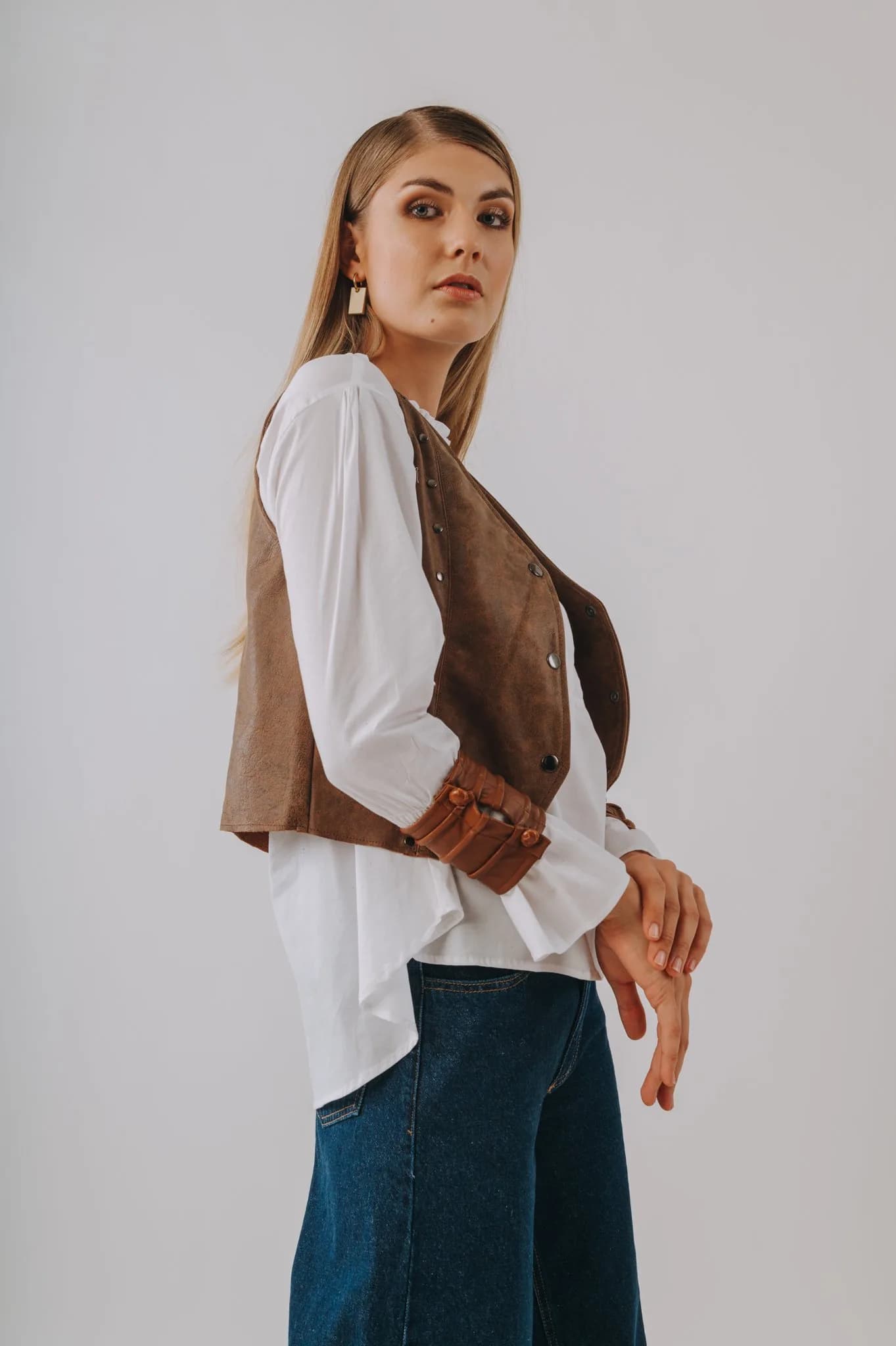 Jean Wide Leg Raiz