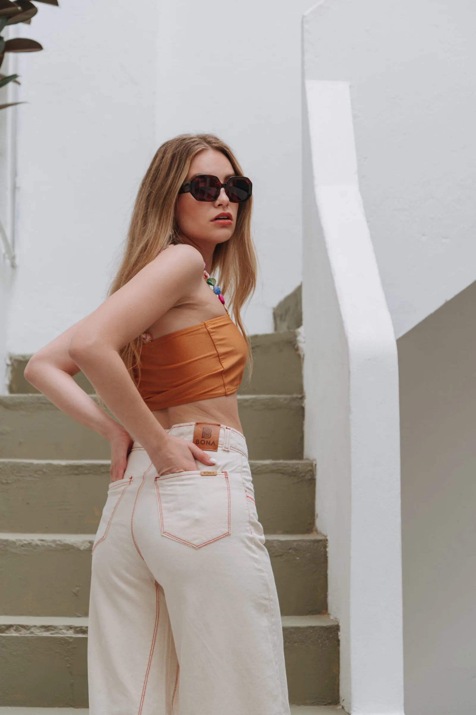 Jean Wide Leg Ítaca — Pantalones · BONA
