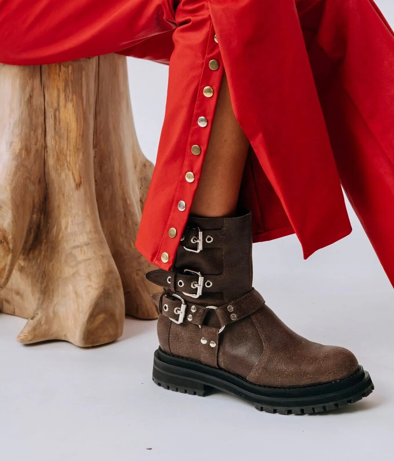 Botas Bowen — Botas de cuero Marrón · BONA